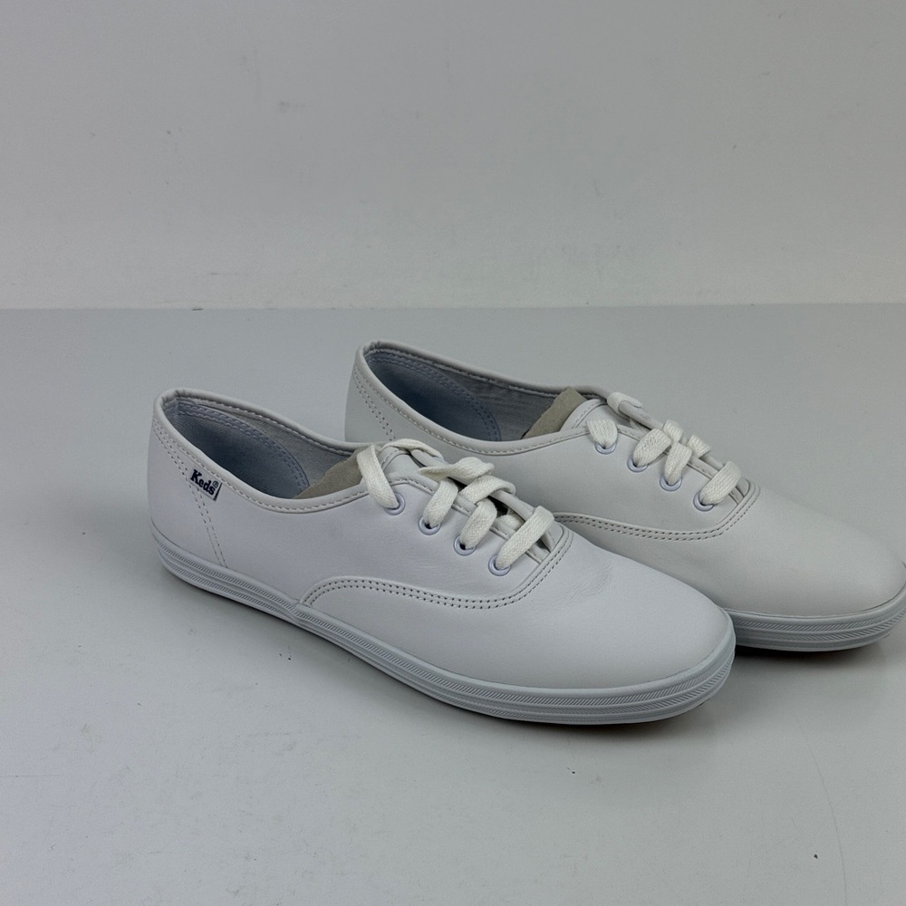Keds Women's Classic White Lace-Up Sneakers